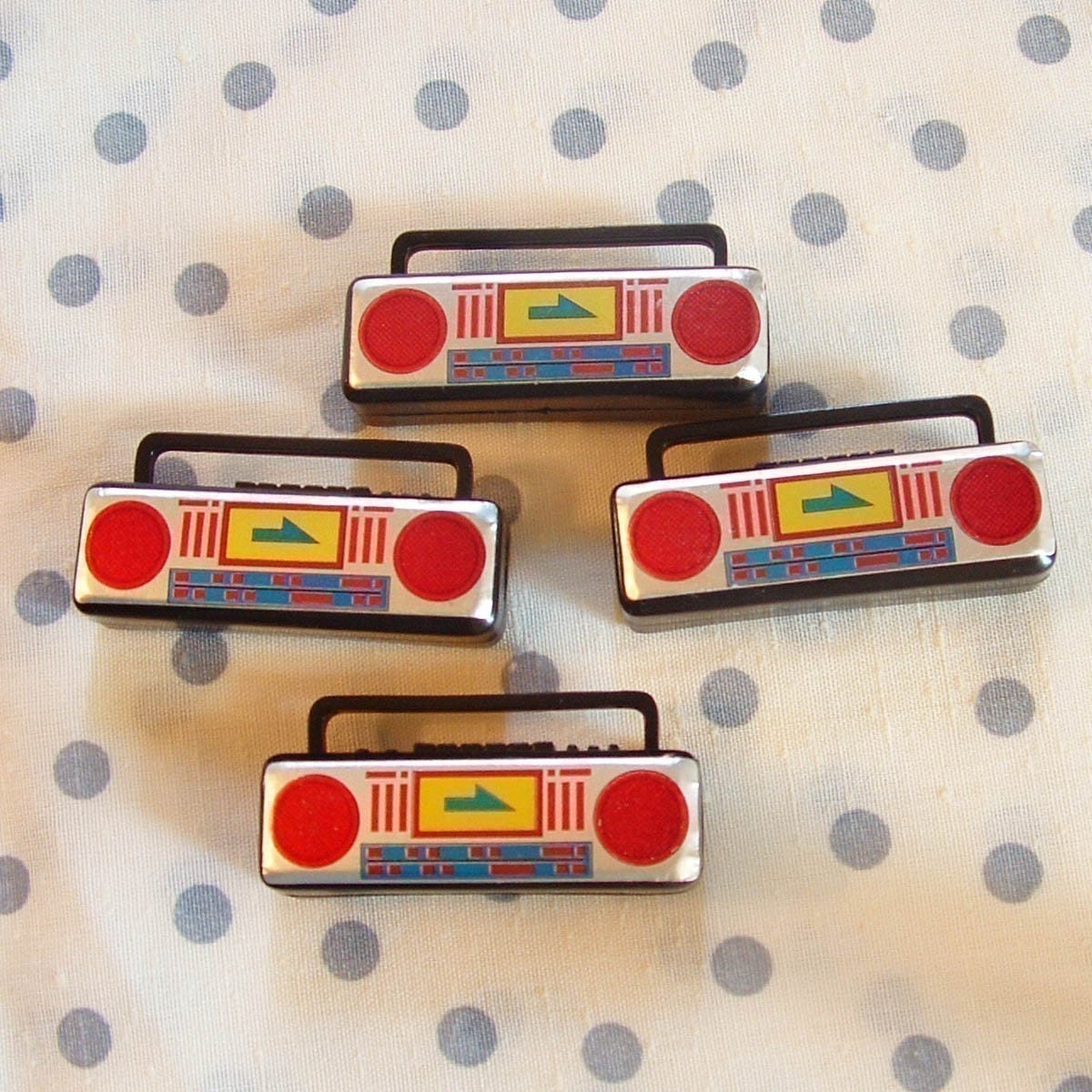Miniature Boom Box - Set of TEN