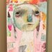 raw art, mixed media - SIT - mixed media painting by Mindy Lacefield