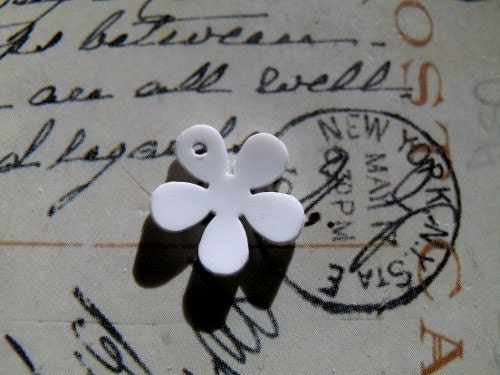 Flower Charms Qty 5