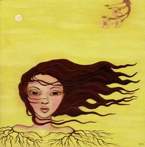 growing new roots, print