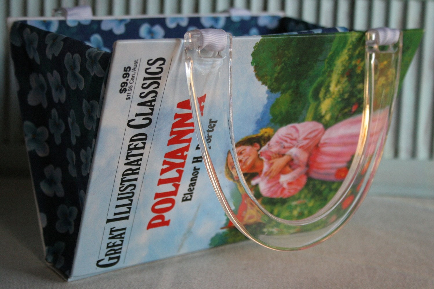 Pollyanna.....SALE.....Book Purse