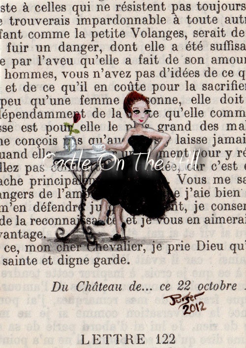 Paris, 1950 - Chignon Et Cafe, Cafe De Flore, Saint Germain - 5 x 7 Print