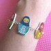 Mod Russian Nesting Doll Matryoshka Bracelet