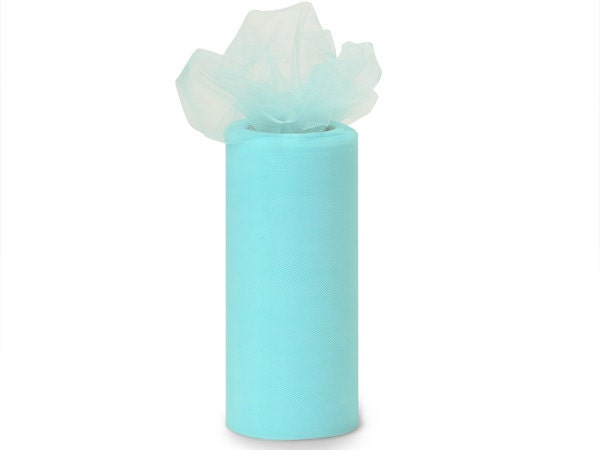 Set of 7 Made in USA tulle 6 x 75 foot/6 x 25 yard spool - more than 45 colors to choose from  l  AngelBabes