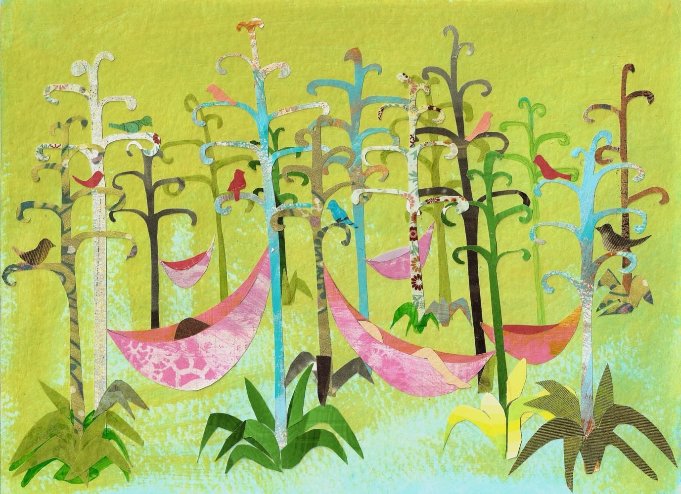 Art Print From Original CollageThis Is The Life