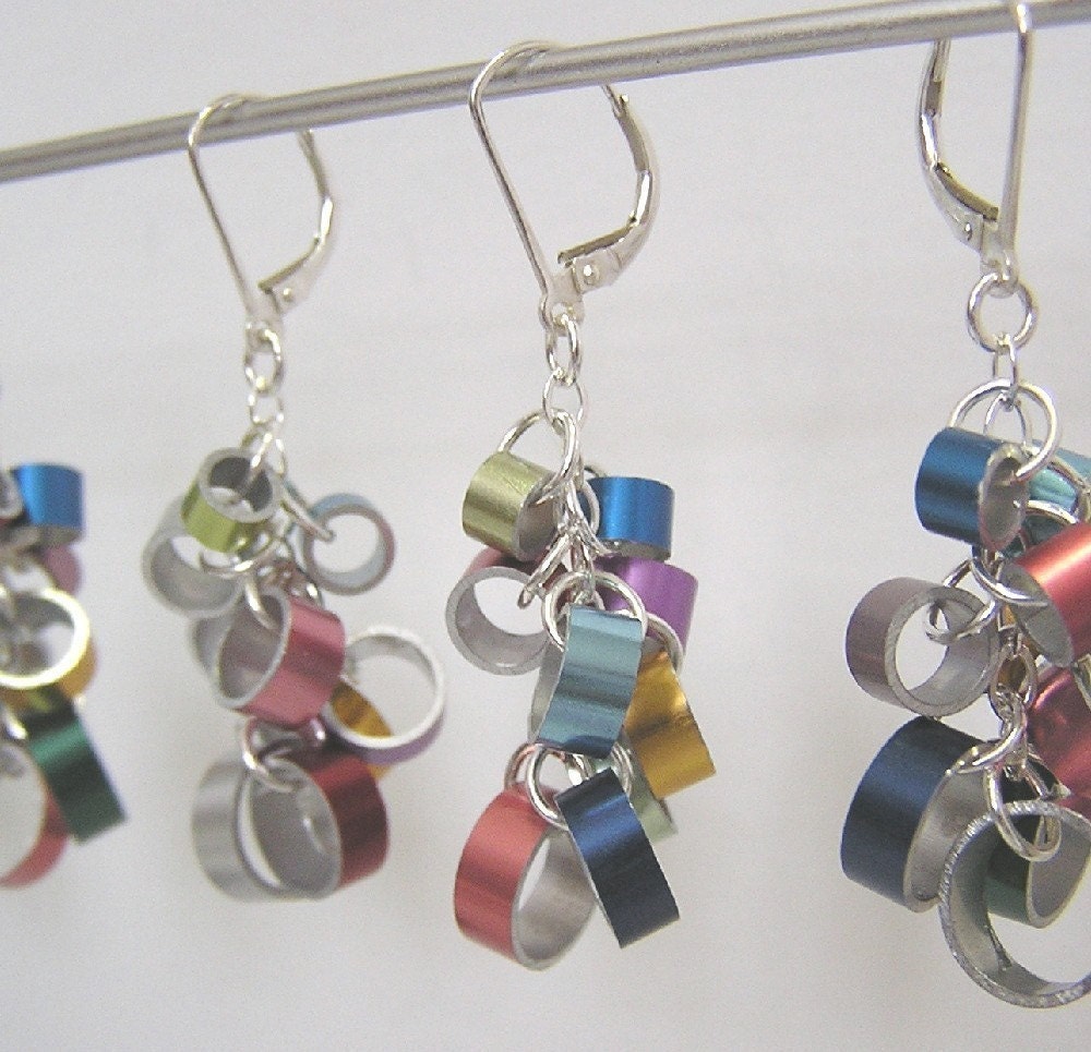 Jangly dangly earrings
