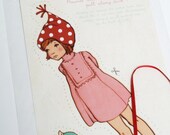 Lost Cut Out Postcard