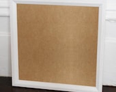 10 by 10 inch Bespoke White Wooden Frame