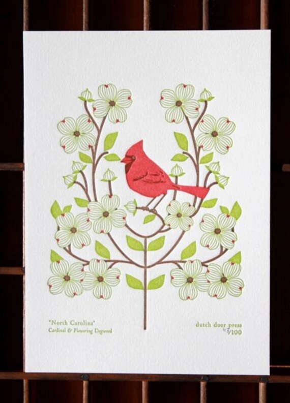 north carolina from birds and blooms of the 50 states by dutchdoor