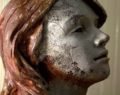 Ceramic Sculpture of a Woman - The Bee Queen -  by Keith Phillips