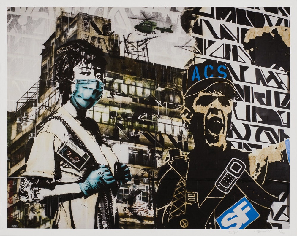Eddie Colla x D Young V Limited edition collaboration print