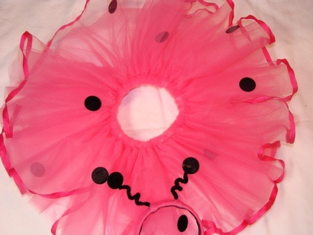 Pink Lady Bug Tutu with Bouncy Antennae Headband Il_570xn