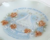 Prince William baby birth dish - 1982