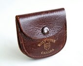 Leather Wolf Cubs of Canada belt pouch