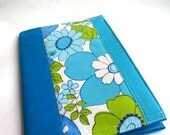 choose your own.... sustainable covered journal combo...vintage quilted patchwork notebook