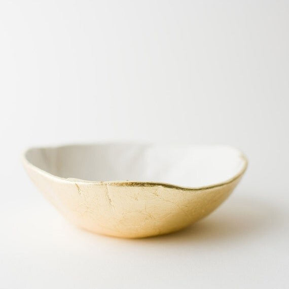 Gold Bottom Dish