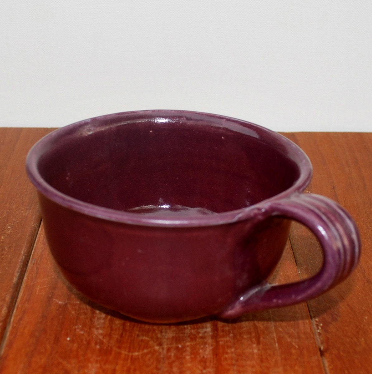 Ceramic Soup Mug with Handle