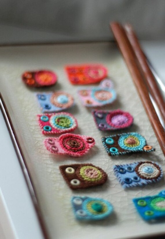 12x textile beads