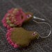 crochet and sterling silver earrings - nO.429