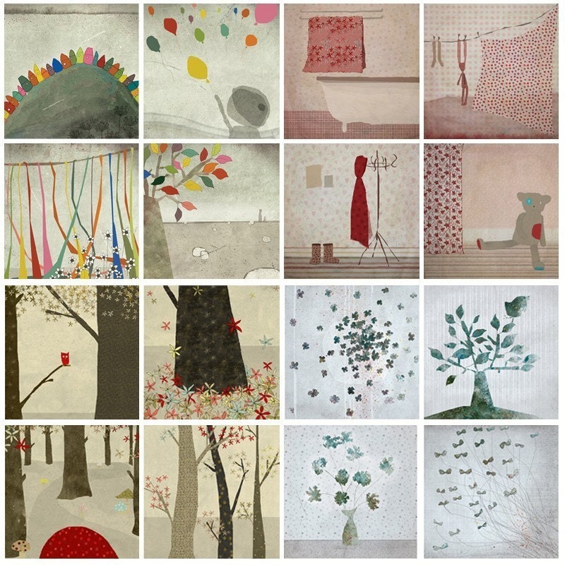 Any 4  prints
