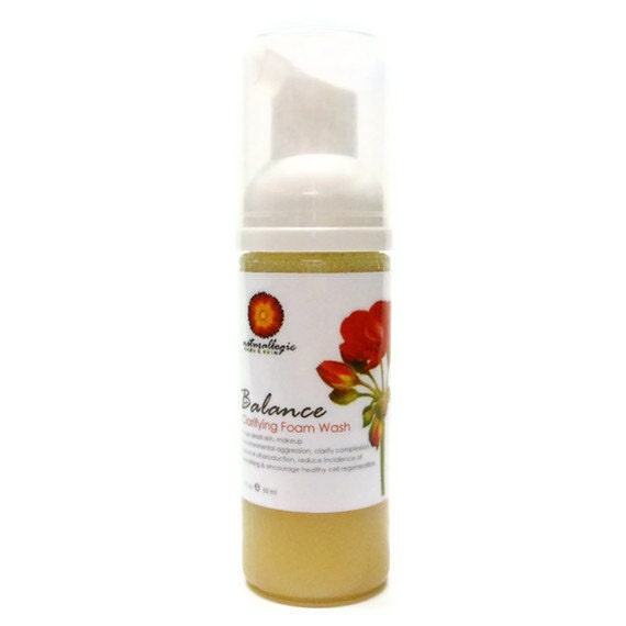 Balance Organic Foaming Face Wash - All Natural and Vegan.