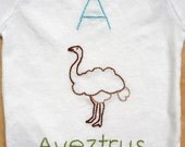 A de Aveztrus - short sleeve onesie 9-12
