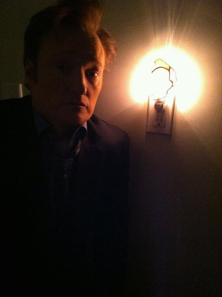 Conan O'Brien Night Light by Glass Action