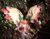 Faery Queen of Roses Large Fairy Wings--Faeryspell Creations
