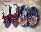 Adult Size Custom Fairy Slippers-Shoes--Faeryspell Creations