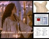 Christine's Corset and Lace Skirt-Phantom of the Opera-Wedding-Formal-Cosplay