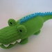 Crocheted Alligator PDF Pattern