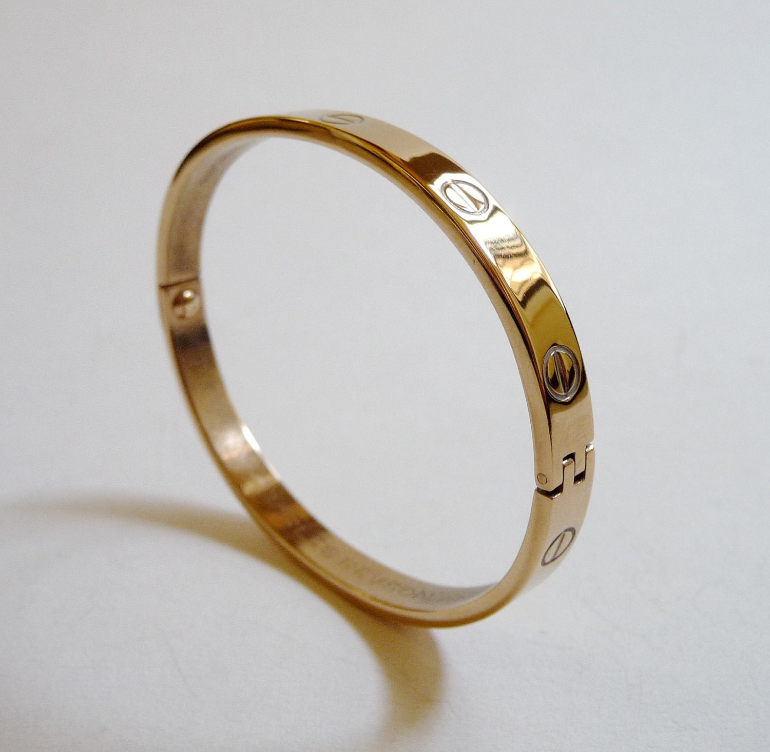 Vintage 1970 Aldo Cipullo Gold Cartier Love Bracelet Ultima II Charles ...