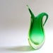 1950s Flavio Poli for Seguso Teardrop Sommerso Vase