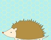 hedgehog print