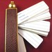 Vintage 1950s Italian Leather Address Book Fob