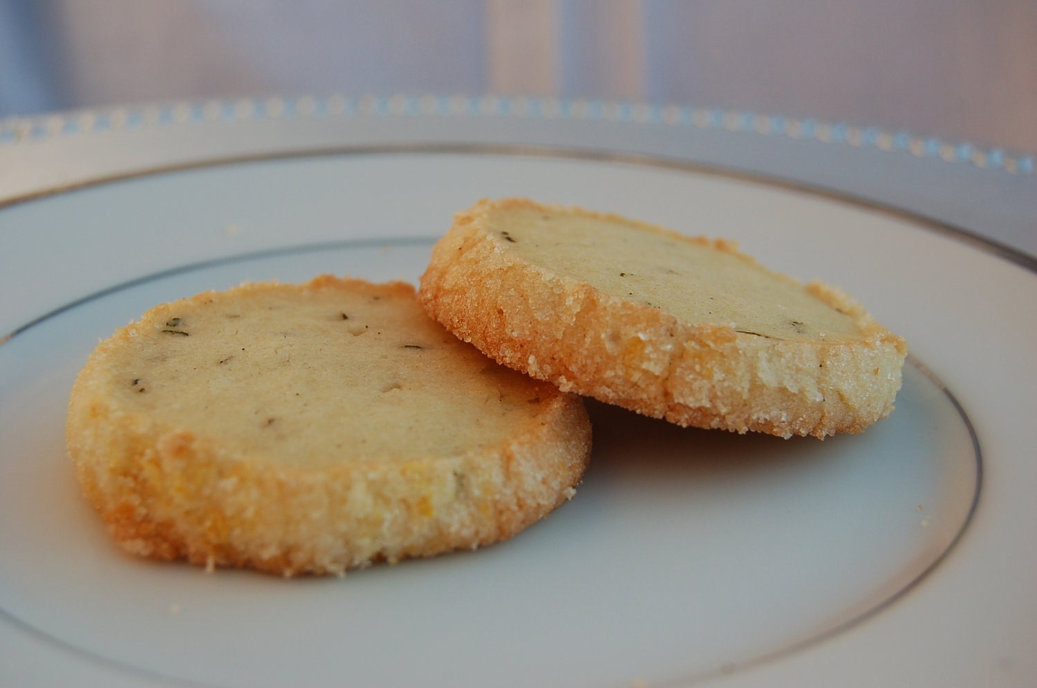 Lemon Rosemary Shortbread