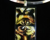 CHOCO LATTE YUM WEARABLE ART PENDANT