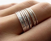 Stacking skinnies - 12 rings