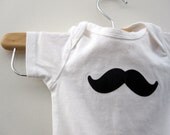 Mustache Onesie - Funny - Cheeky - Boy - Girl - Baby todler - moustache