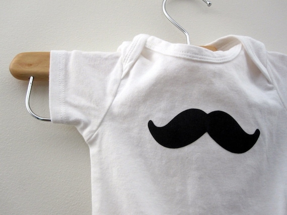 Mustache Onesie - Funny - Cheeky - Boy - Girl - Baby todler - moustache