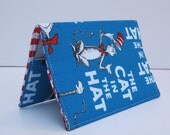 Passport Holder Case Cover - Cat in the Hat - Blue Book Cover
