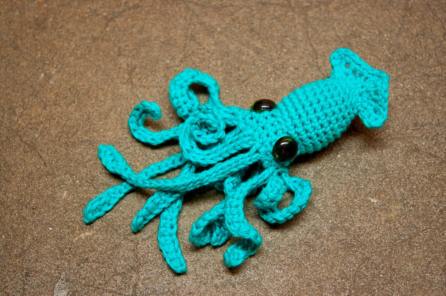 Realistic Squid - Crochet Pattern PDF