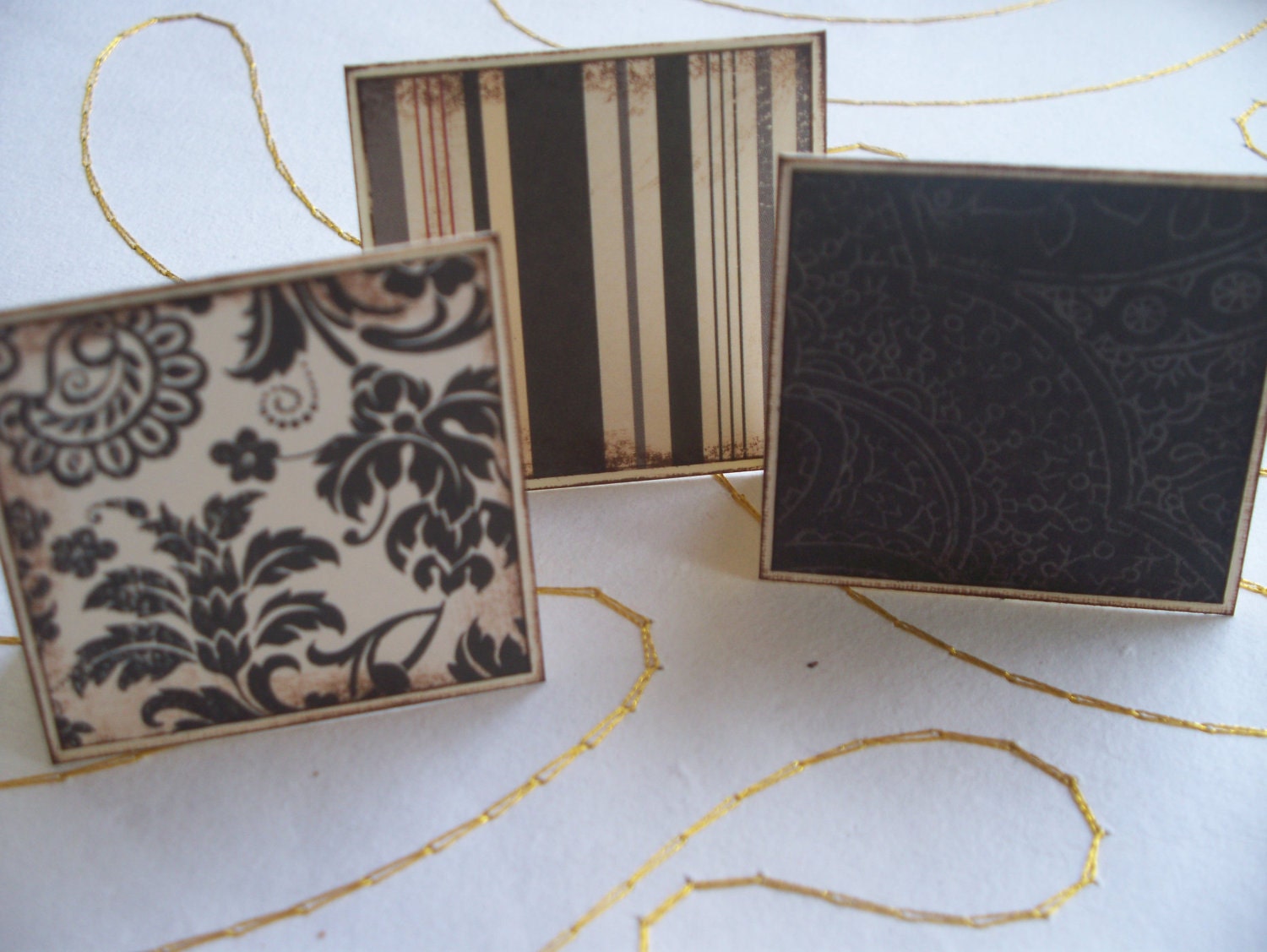 Days of Rennaissance II Little Note Cards / Gift Tags / Place Cards Set Of 27