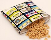 Rewind - Medium Reusable Sandwich Bag from green by mamamade