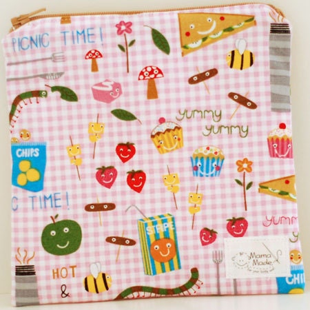 Picnic - green by mamamade Eco-Friendly Reusable Sandwich Bag