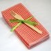 RESERVED for CEFRIA - Red Gingham - green by mamamade - Reusable, Eco-Friendly Cloth Napkin Set