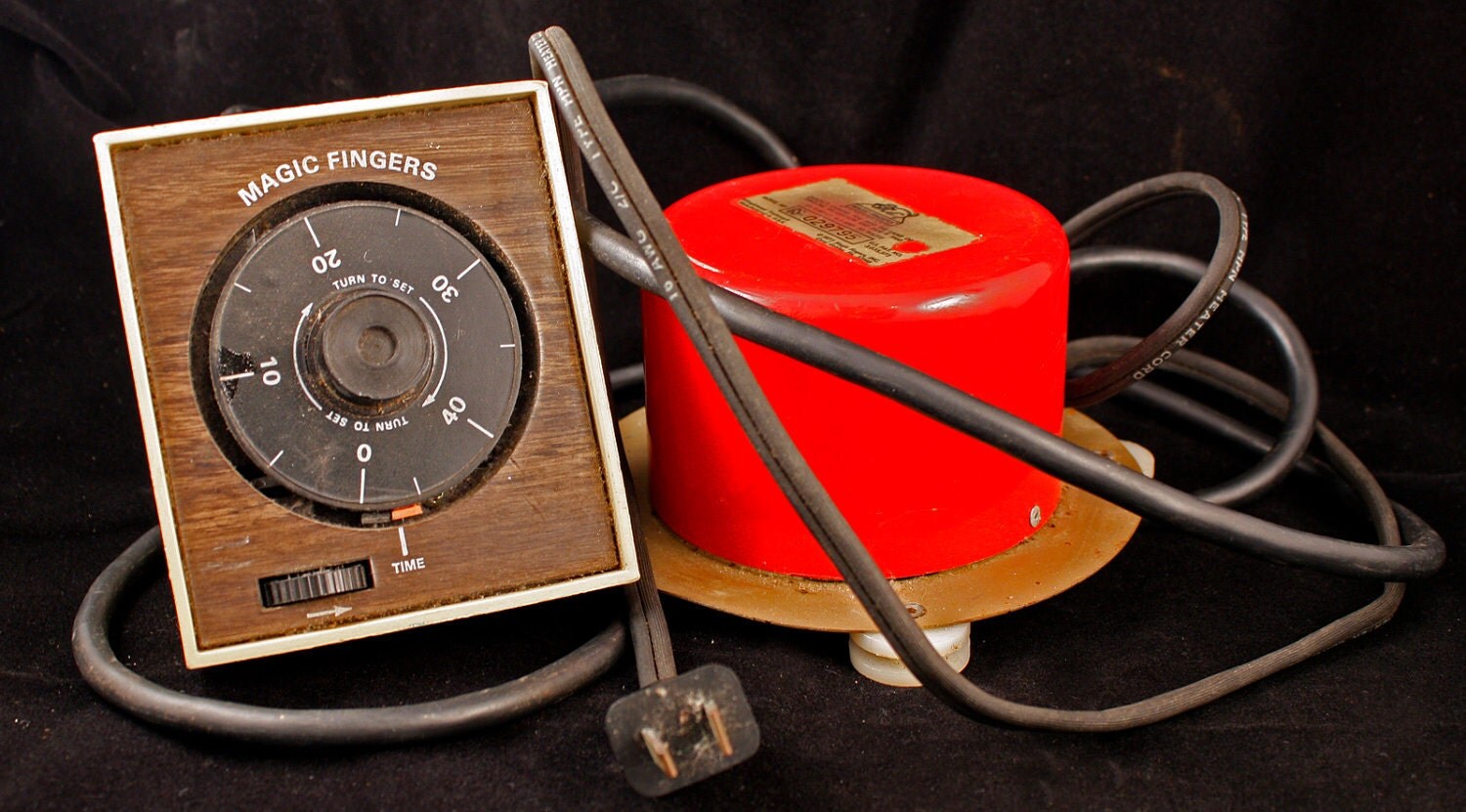 Vintage / Retro Magic Fingers Classic Kitsch Hotel Bed by rummage