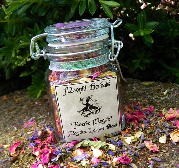Faerie Magick - Magickal Incense Blend - Connecting with the Fae, Garden Blessing, Faerie Sight, Working with Nature Spirits