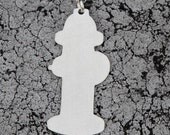 FIRE HYDRANT urban pest sterling necklace