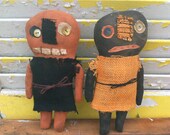 Primitive Halloween Heebie and Jeebie Ready to ship